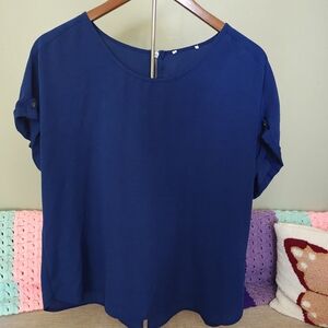 Maurices Classic Navy Blouse